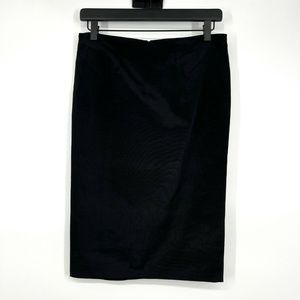 Reiss Skirt Black Pencil High Waist